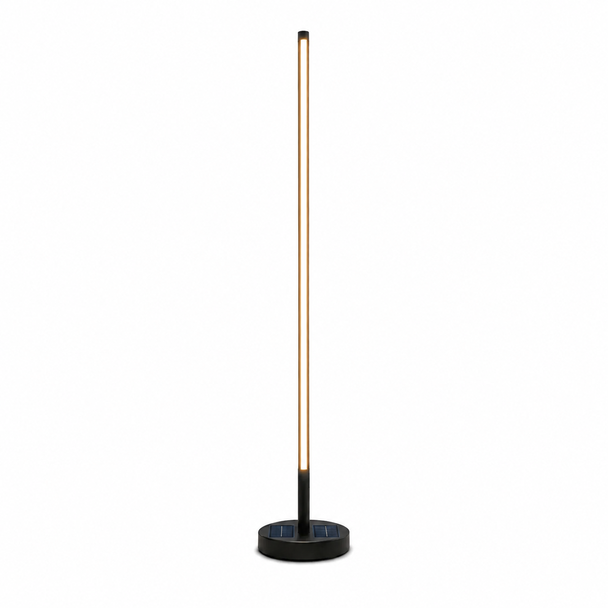 SolarPillar Modern Outdoor Solar Floor Lamp
