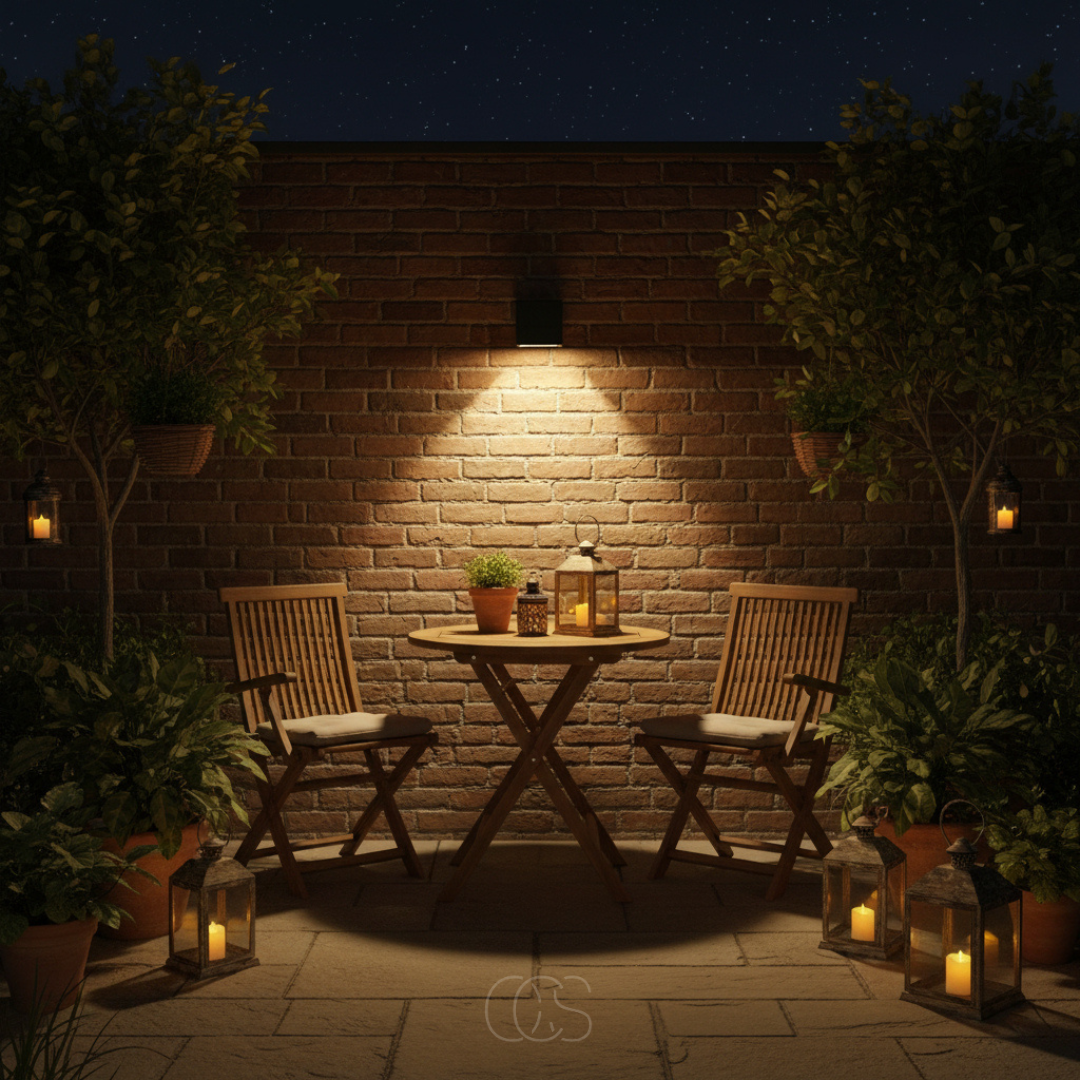 SolarWall outdoor garden