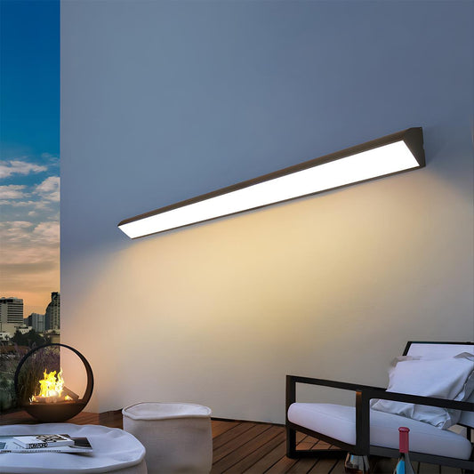 Sireya Linear Outdoor LED Wall Light